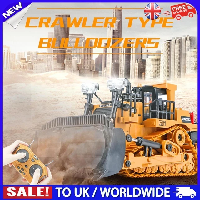  9 CHANNEL 2.4G Radio Controlled Car 1/24 RC Crawler Heavy Bulldozer