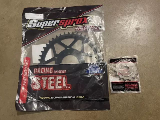 SuperSprox 45T Performance Racing Steel Sprocket RFA-905:45-BLK & JT 1908.14 14T