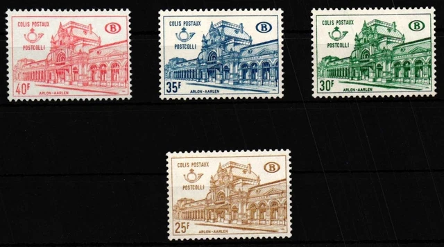 Belgien TR400- TR403 postfrisch Eisenbahnpaketmarken aus 1967 #HQ002
