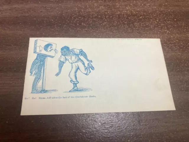 Kappystamps Civil War Patriotic Cover Unused Massa Jeff Bv92 Kappystamps Civil War Patriotic Cover Unused Massa Jeff Bv92