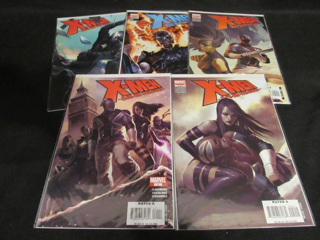 X-Men: Die by the Sword (2007) #1, 2, 3, 4, 5 Run NM 9.2-9.6 AA245