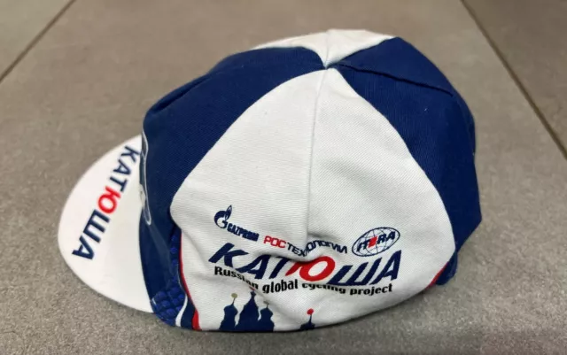 Casquette Velo Itera Kathollia Gazprom Russian Global Cycling Project Santini 3