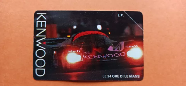 Schede telefoniche Scheda SIP Serie Omaggio 49/Kenwood Le 24 Ore Di Le Mans Rara