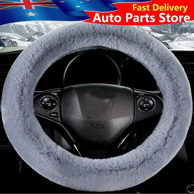 Fuzzy steering wheel cover in store deals