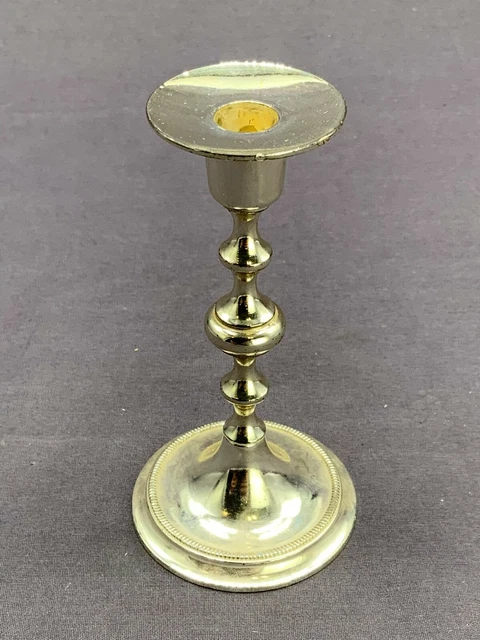 PORTAVELAS PEQUEÑO METAL BMW OESTE ALEMANIA HERMOSO ESTADO ALTURA 11,5cm
