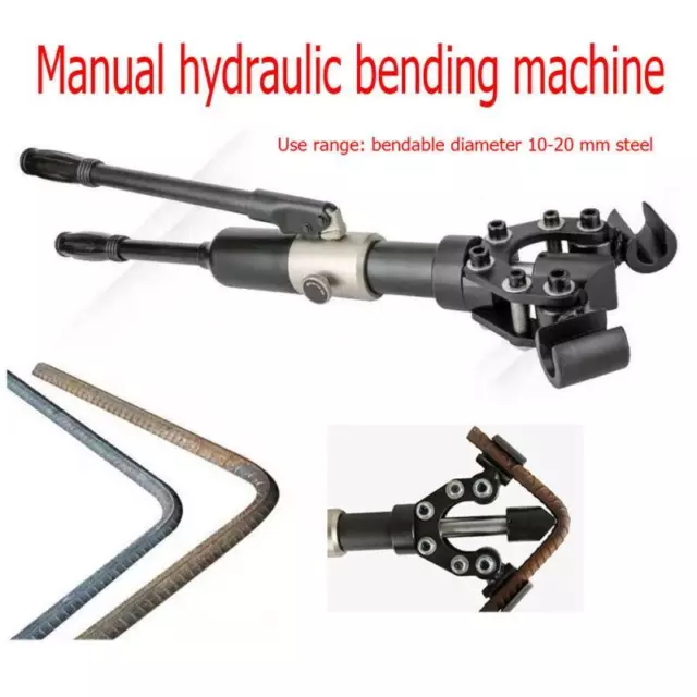 Reinforced Steel Bar Bending Machine Manual Hydraulic Bending Machine 10-20MM