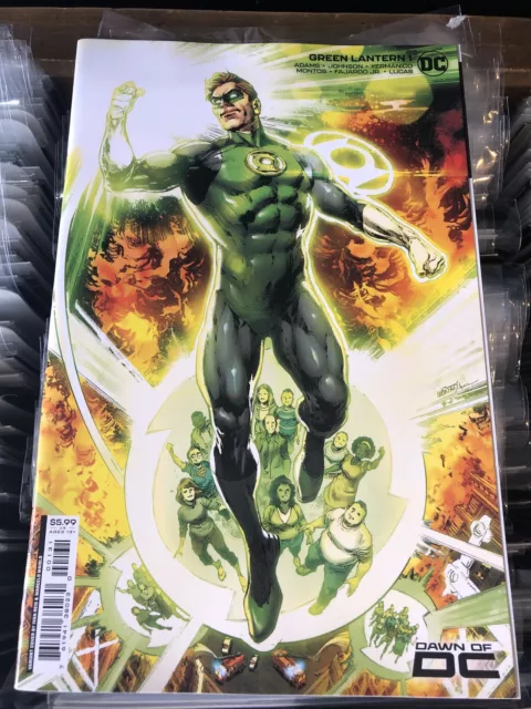 Green Lantern #1 Cover C Ivan Reis Card Stock Variant Vf/Nm Dc  2023