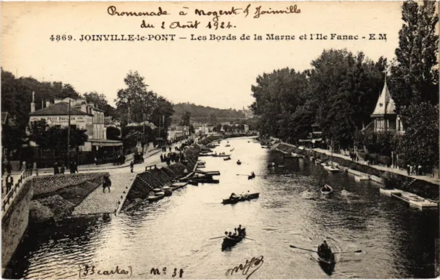 CPA Joinville Les Bords de la Marne et l'Ile Fanac (1347912)