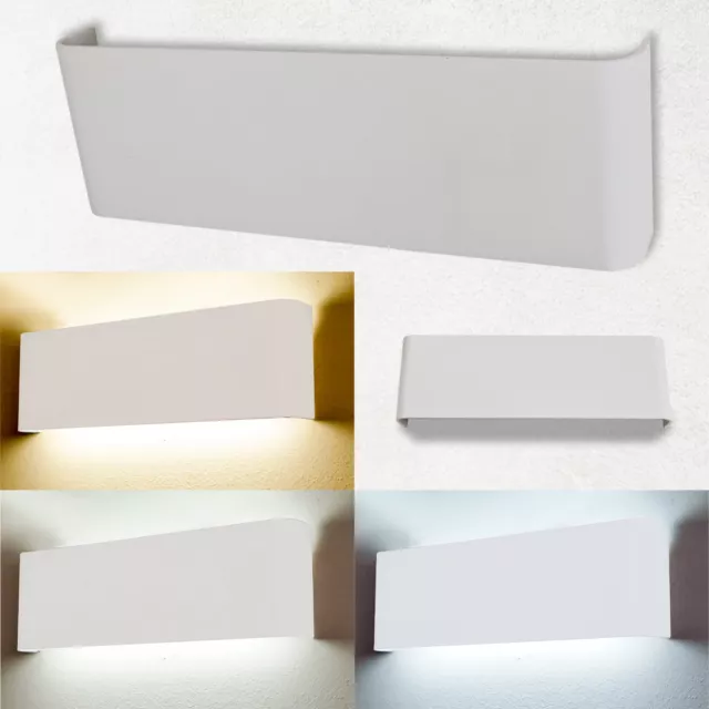 plafoniera led da interno doppia luce ip20 a parete muro 15w lampada applique