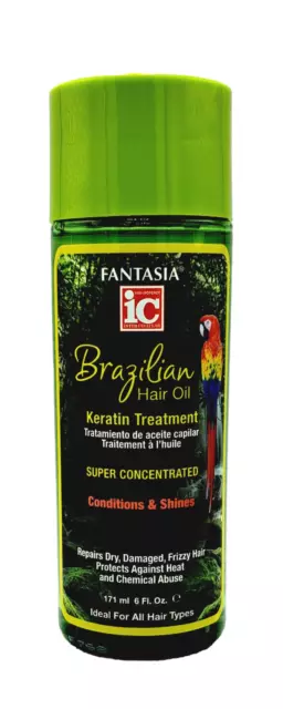 IC Fantasia Brazilian Hair Oil Keratin Treatment 171ml