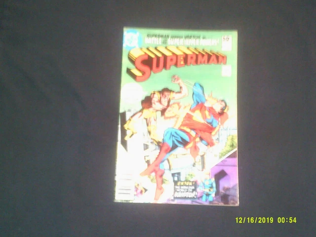 1981 DC COMICS SUPERMAN # 356 w/ WORLD OF KRYPTON STORY.
