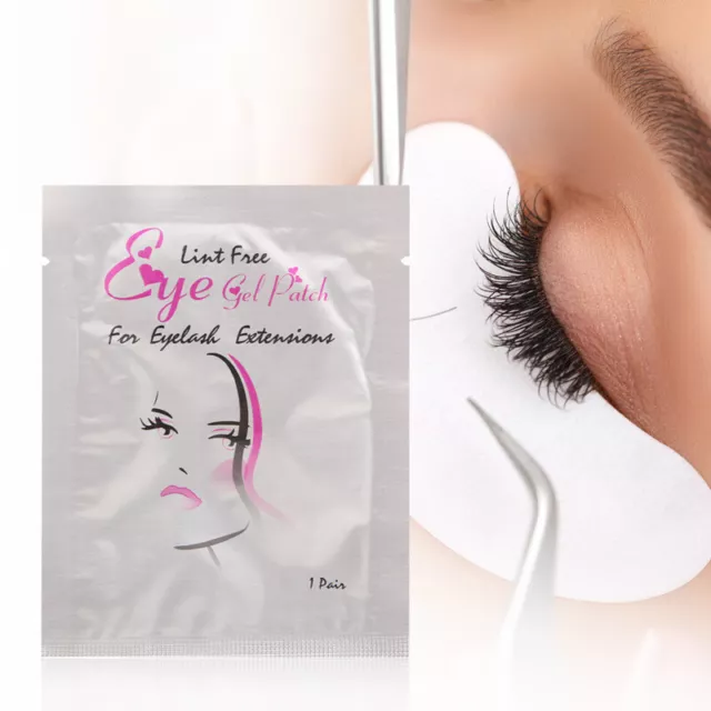 Augenpads für Wimpernverlängerung Wimpern Pads Färben Eye Gel Patch 20-200 Paar