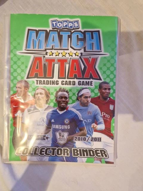 Carte Collezionabili Calcio Topps Match Attax 2010/11 Raccoglitore + Carte Calcio