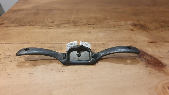 Antique Stanley Rule and Level No 53  Spokeshave. Flat with adjustable mouth.