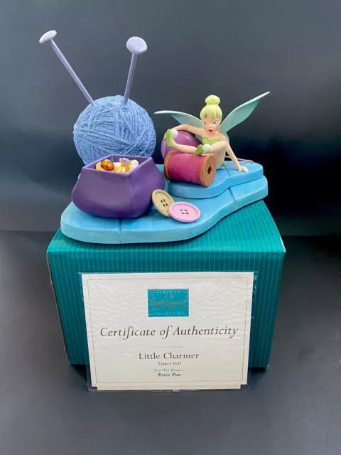 Walt Disney Classic Collection: Tinker Bell “Little Charmer” & Members Only Base