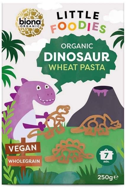 Biona Biona Little Foodies - Dinosauri grano intero biologici 250 g