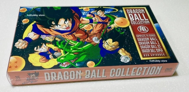 Dragon Ball,Ball Z,Ball GT,Ball Super Collection Complete Tv Series,639  episodes