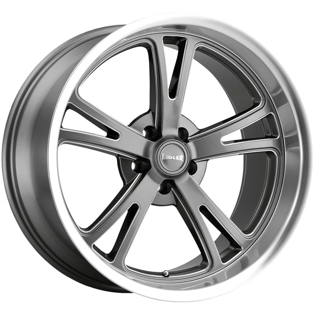 Ridler 606 17x7 5x4.75" +0mm Gunmetal Wheel Rim 17" Inch Ridler 606 17x7 5x4.75" +0mm Gunmetal Wheel Rim 17" Inch