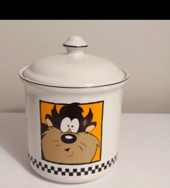 Cookie Jar Vintage TAZ Tasmanian Devil Ceramic - Warner Bros 1993