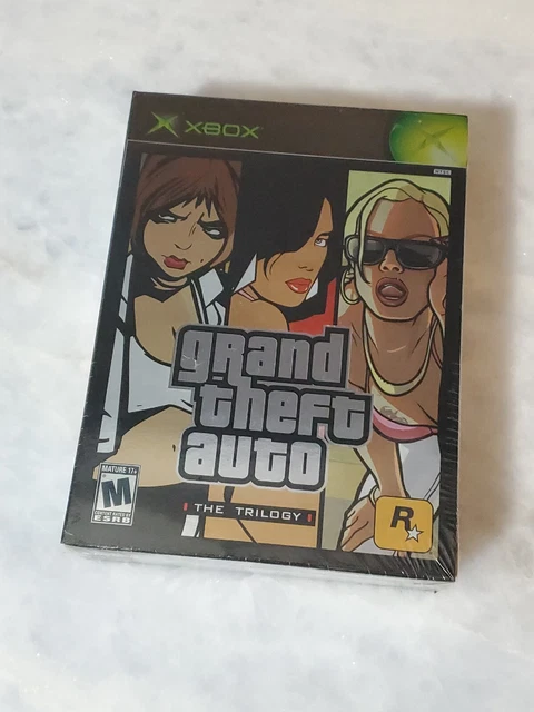 GRAND THEFT AUTO: The Trilogy (XBOX) FACTORY SEALED WITH MAJOR