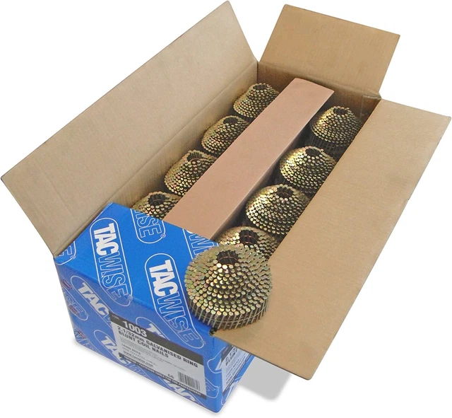 Tacwise 1003 Typ 2,1x32 mm verzinkt konisch Top Spulennägel 16° geneigt 14400