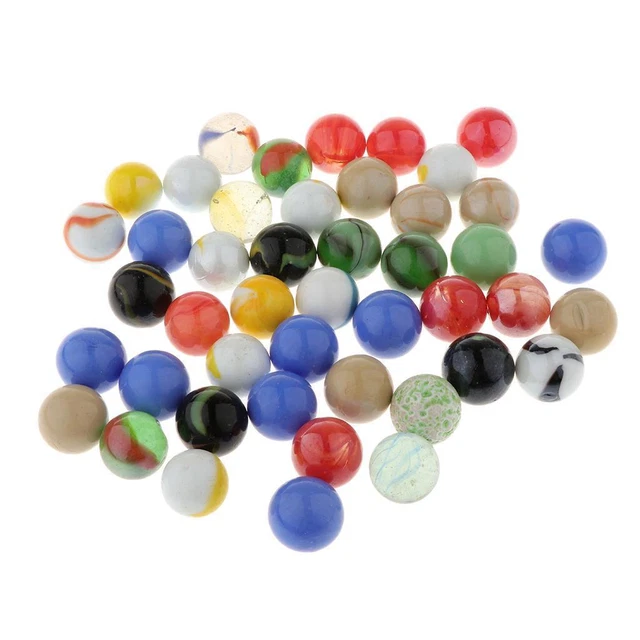 BOULE DE BILLES jouet perle de verre d coration de maison sac