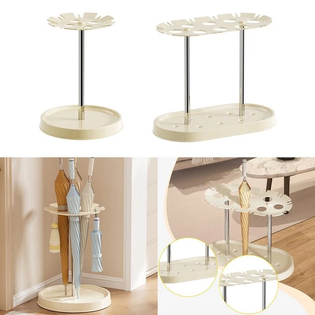 Support De Parapluie En Métal, Seau à Parapluies Autoportant Porte Cannes B Tons Marche Clubs Organisateur Vase Sol M Tal Pour Entr E Porche Int Rieur P