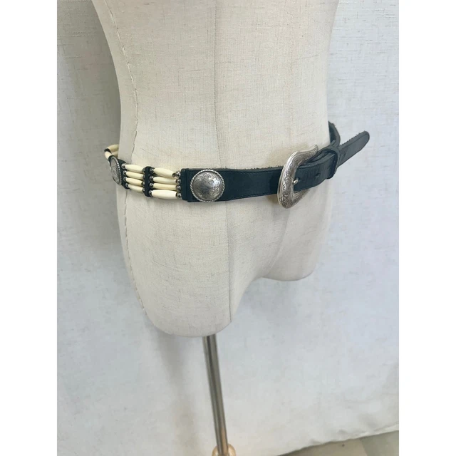 Fratelli Rossetti Genuine Python Leather Belt Made in Italy Snakeskin Tan 34/85 Belts, Women main image 2