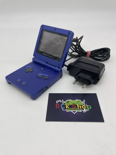Nintendo Gameboy Advance SP Blau Inkl. Ladekabel - gebraucht - getestet