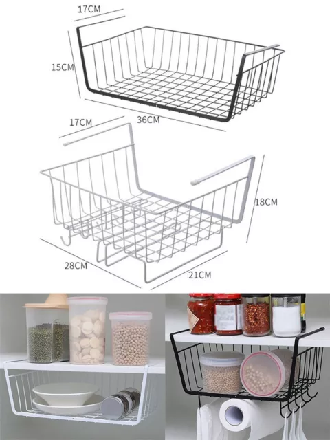 Organiser Storage Basket Waterproof Heavy Duty Hollow Design Rack Stable