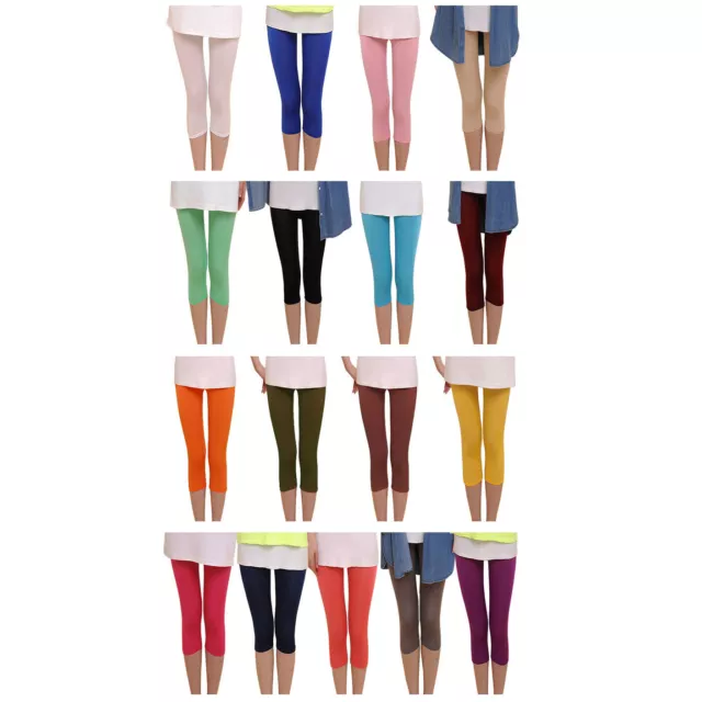 Pantacollant leggings corti donna pinocchietto dimagranti slim leggings