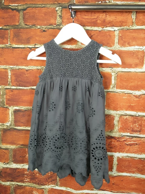 Pacchetto Abiti Bambina Età 12-18 Mesi Next Zara Festa Casual Floreale 86Cm 4