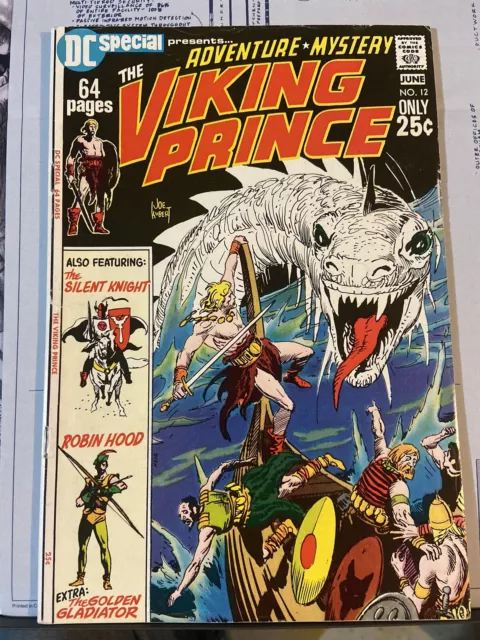 DC Special Presents #12 (1971) Viking Prince; Kubert, Heath, Novick