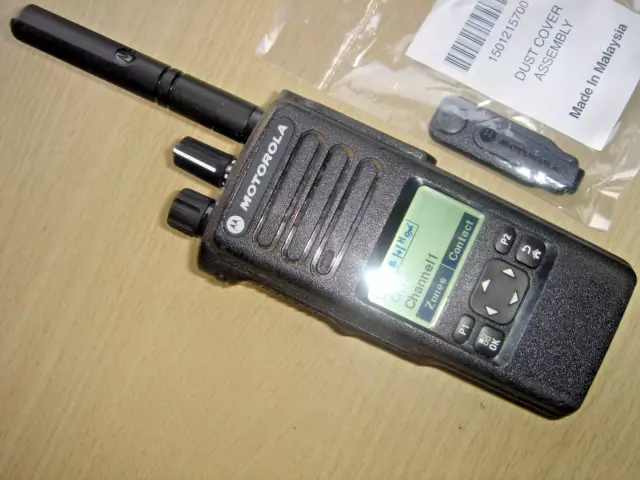 Motorola DP4600 UHF 403-527MHz DMR Digital c/w  battery, antenna & beltclip