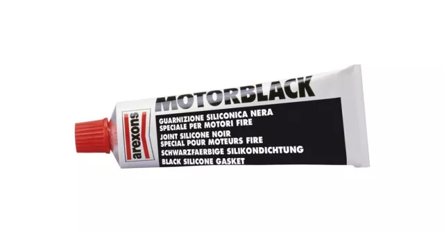 Arexons motorblack nera guarnizione siliconica 60 gr cod. 0094