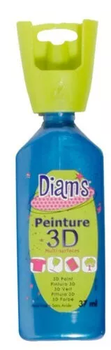 Painting Diam's 3D 37 ML Pearly Blue Mediterranean
