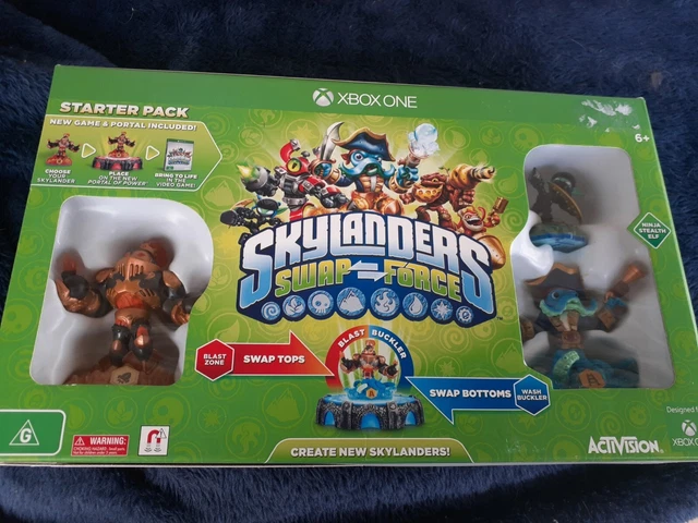  Skylanders SWAP Force Starter Pack - Nintendo Wii U :  Activision Inc: Video Games