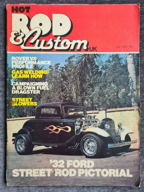 Hot Rod & Custom Magazine - July 1978