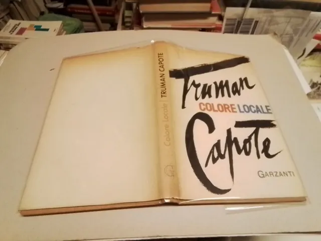 TRUMAN CAPOTE COLORE LOCALE GARZANTI 1954 1a ed, 10g24