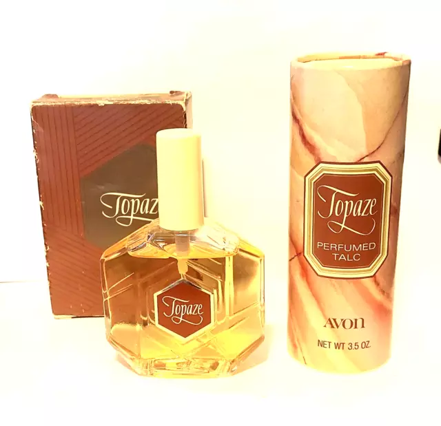 Avon Topaze Cologne Spray & Talc