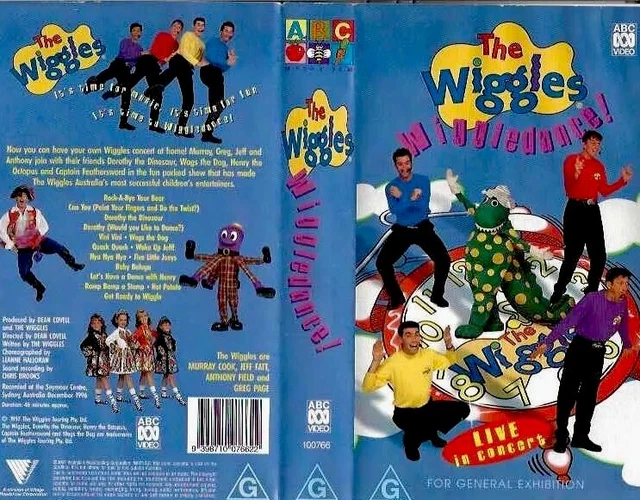 THE WIGGLES WIGGLE Wiggle Dance ! Vhs Video Pal~ A Rare Find £17.89 ...