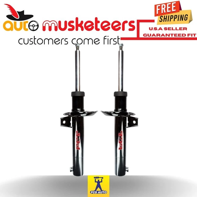 FCS 2PCS Set Front Left & Right Suspension Strut For 2006-2022 Volkswagen Passat