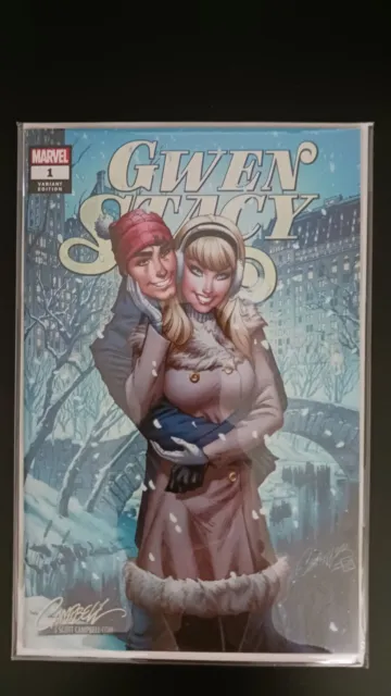 Gwen Stacy #1 J Scott Campbell COVER D Variant Edition