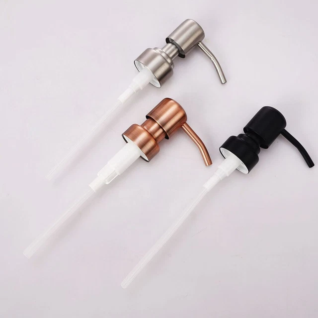 Pompe sapone liquido dispenser pressa pompe distributore sapone acciaio inox,