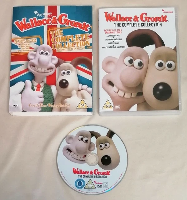 DVD WALLACE And Gromit The Complete Collection DVD 2009 Nick Park PAL