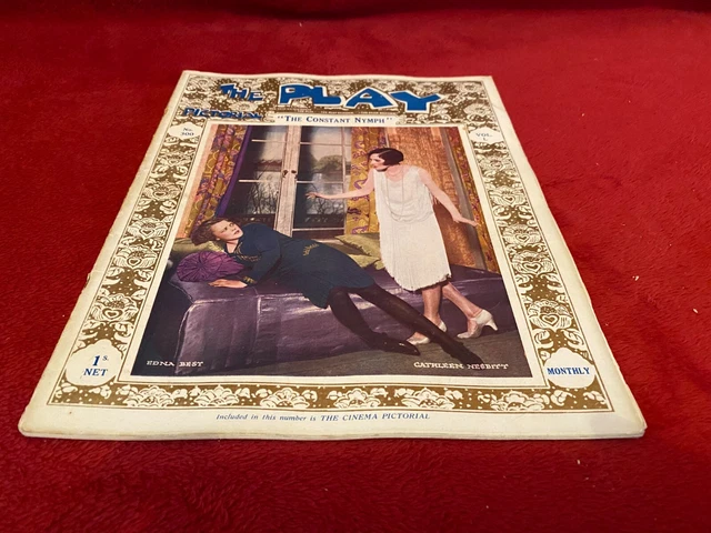 PLAY PICTORIAL MAGAZINE #300 The Constant Nymph Cathleen Nesbitt Edna ...