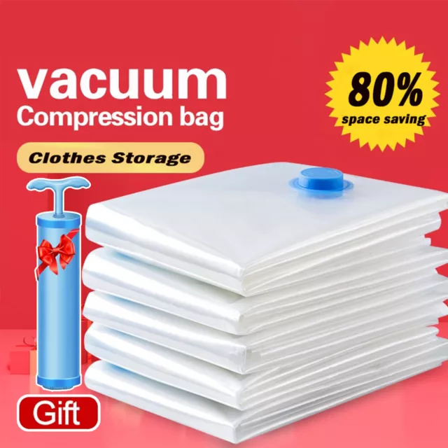 Strong Vacuum Storage Space Saving Bags Vac Bag Space Saver Vaccum Vacum Bag Au