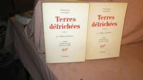 MIKHAIL CHOLOKHOV 1964 Terres défrichées littérature soviétique Gallimard N5661 EUR 45,00 - PicClick FR