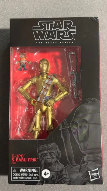 Star Wars Black Series, 15 cm NEU OVP ungeöffnet, C-3PO And Babu Frick