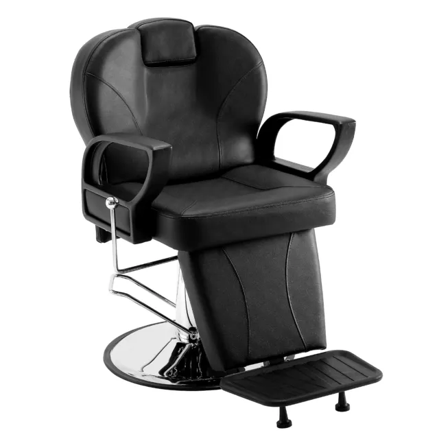 VEVOR Salon Chair Barber Chair for Hair Stylist Reclining Hydraulic Chair